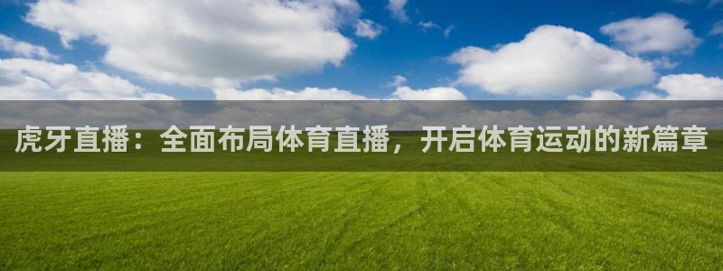 雨燕360直播下载：虎牙直播：全面布局体育直播，开启体育运动的新篇章